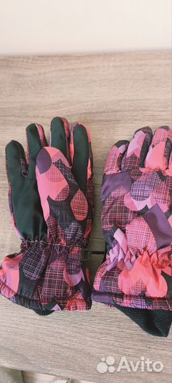 Перчатки зимние детские 7-10 лет