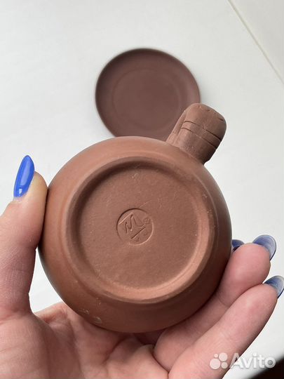 Глиняная чайная пара