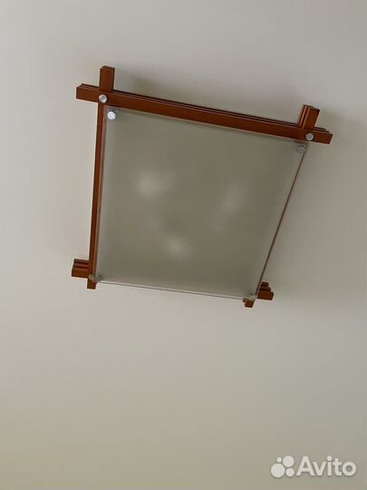 Комплект светильников со стеклом 3шт