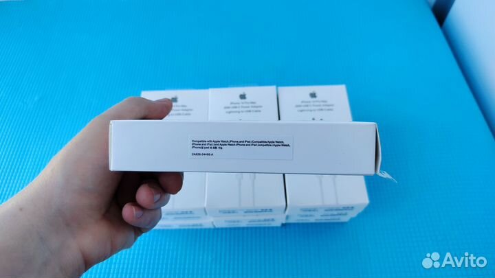 Комплект блок зарядки кабель lightning лайтнинг