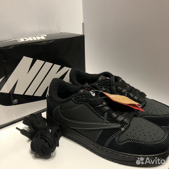 Jordan 1 Low OG SP «Travis Scott - Black Phantom»