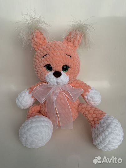 Игрушки из плюшевой пряжи