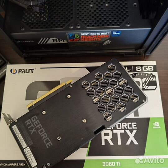 Видеокарта Palit RTX 3060 Ti 8 Гб