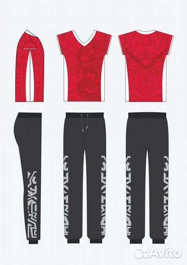 Создание технических эскизов одежды