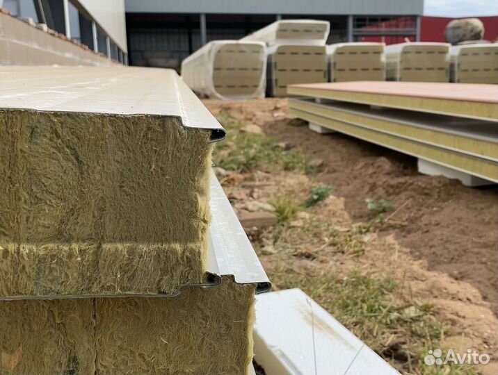 Сендвич панели разных видов и толщины