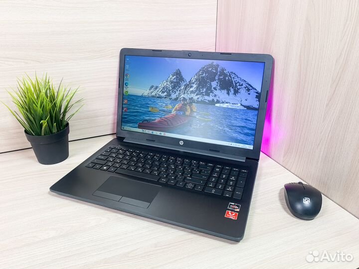 Ноутбук HP AMD Ryzen 3/8Gb/SSD/Гарантия