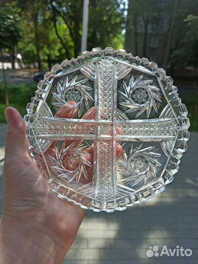 Хрустальные блюда