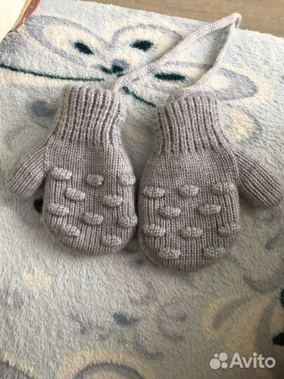 Варежки детские новые