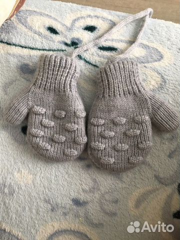 Варежки детские новые