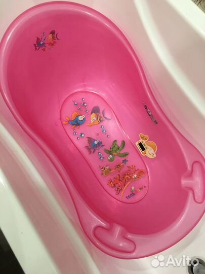 Ванночка со встроенным термометром