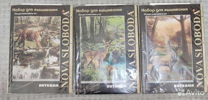 Новые наборы для вышивки крестом Редкие