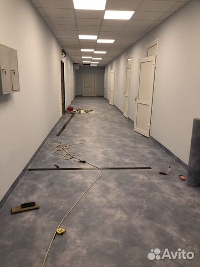 Укладка напольных покрытий / Наливной пол