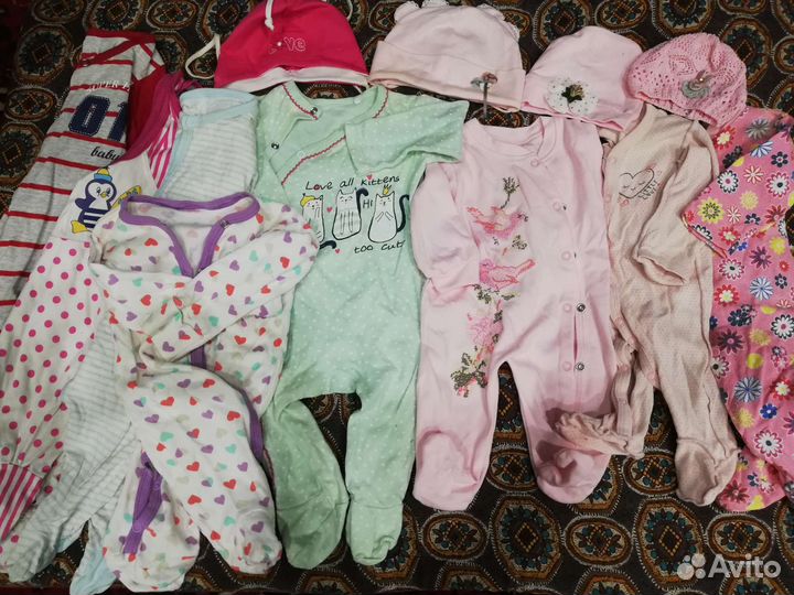 Детские вещи пакетом для девочек