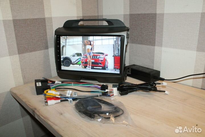 Штатная магнитола kia sportage 3