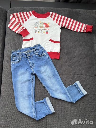 Одежда пакетом для девочки 116