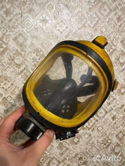Маска панорамная противогаз ппм-88 Бриз Винтаж бу