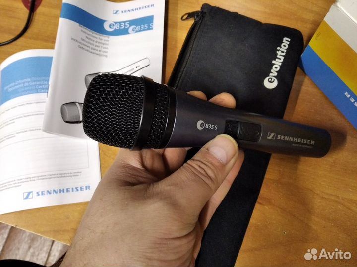 Вокальный микрофон Sennheiser e 835s