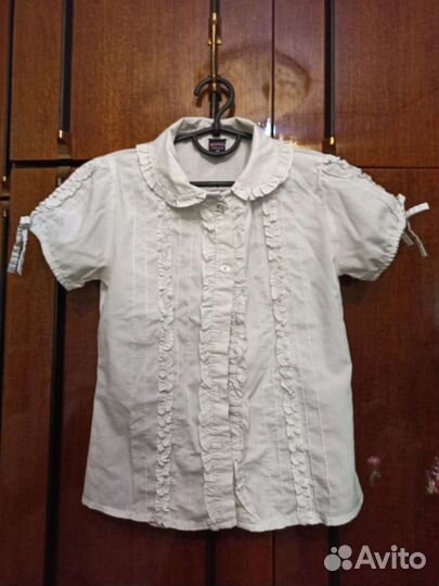 Школьная блузка 134-140