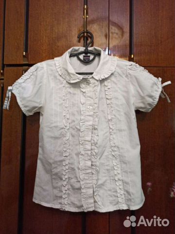 Школьная блузка 134-140