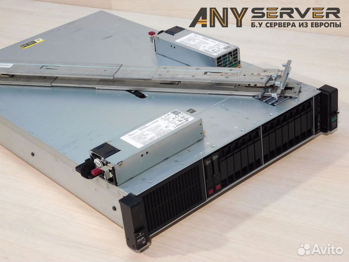 Сервер HP DL380 Gen10 2x Gold 6150 384Gb 8SFF+8NVM