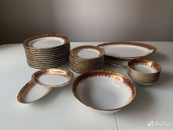 Столовый сервис на 12 персон Bogemia (Констанция)