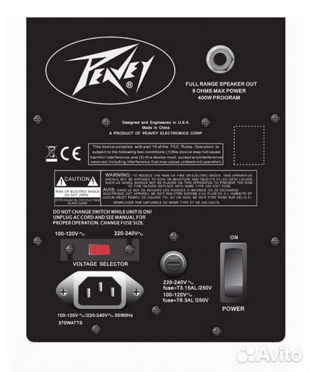 Акустическая система Peavey PV 1015D Enclosure