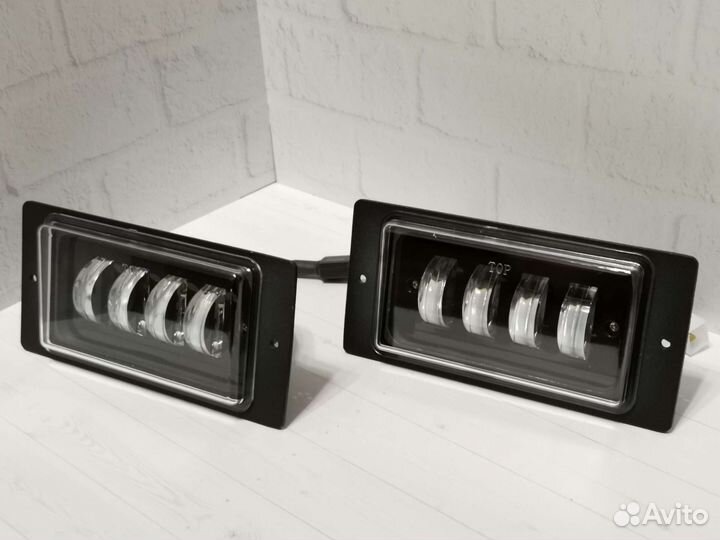 Яркие светодиодные LED птф ваз 2114 2110