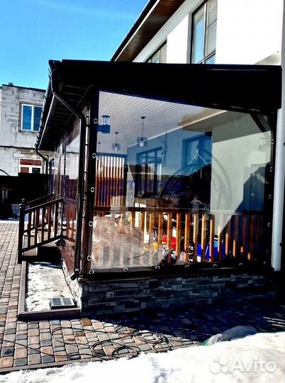 Мягкие окна для террас