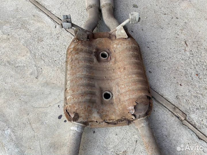 Выхлопная система audi a6 c5 sedan