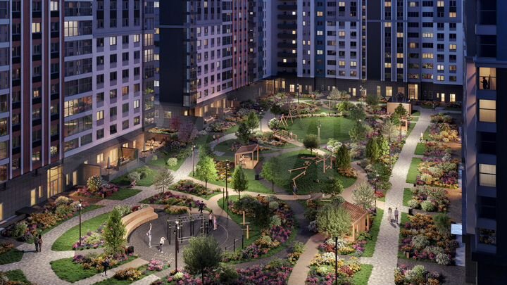 3-к. квартира, 74,8 м², 6/22 эт.