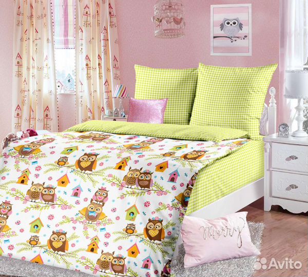 Детская постель.Бязь 1.5 и 2 спальное