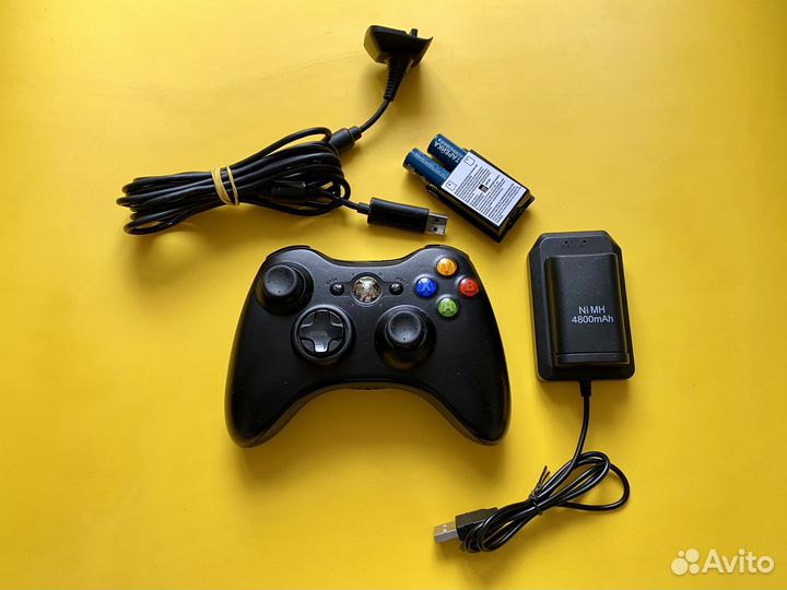 Геймпад Xbox 360 оригинал с допами