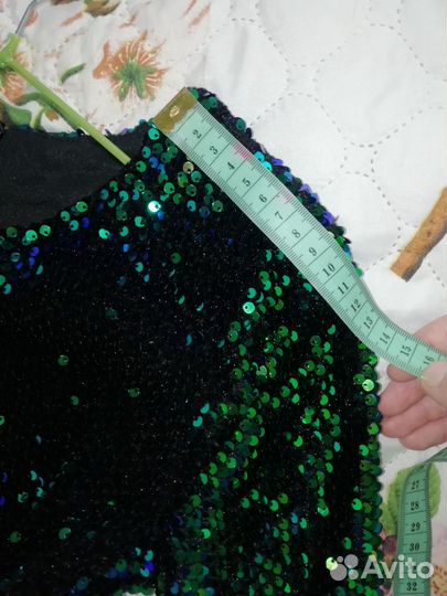 Платье с пайетками