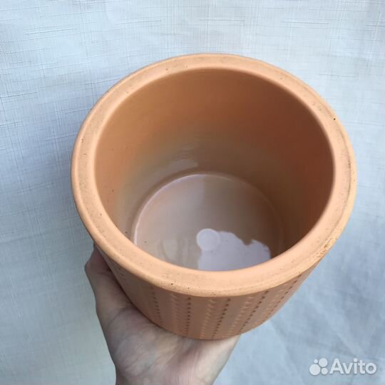 Кашпо керамическое