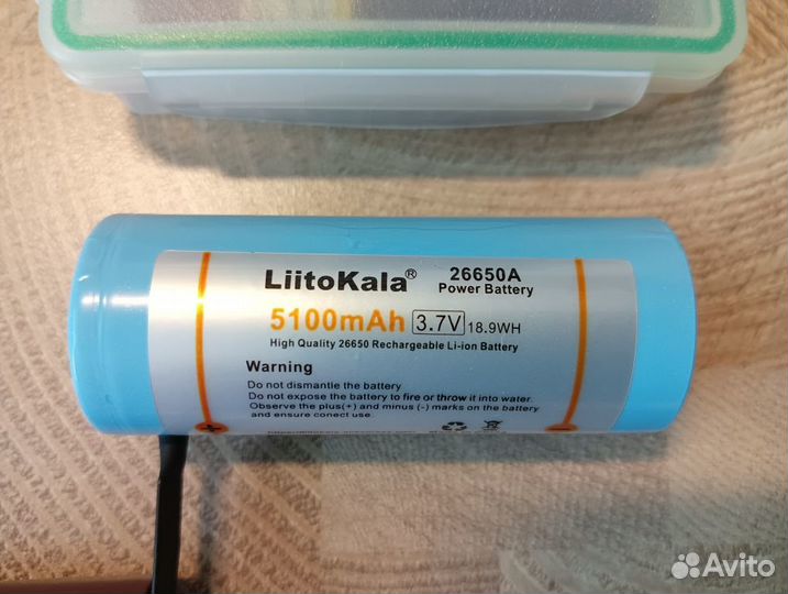 Аккумуляторы Liitokala 18650 26650 аа ааа