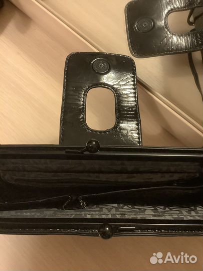 Женский кожаный клатч