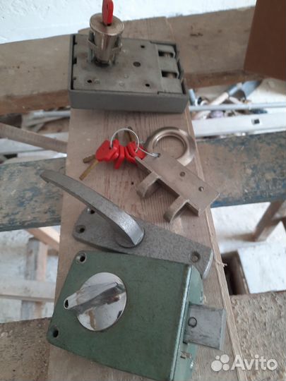 Замок дверной накладной СССР