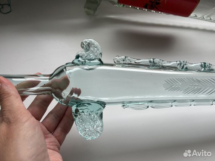 Стеклянные штофы в виде шпаги