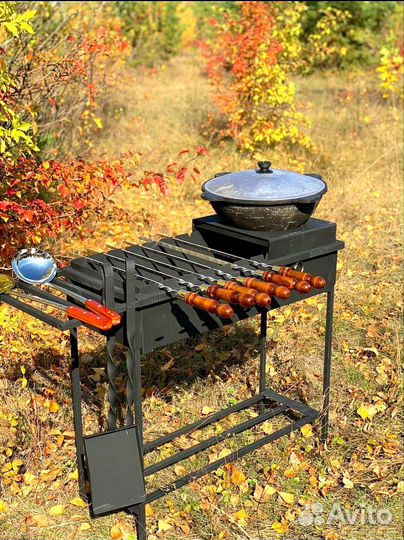 Мангал 3мм толстый и прочный