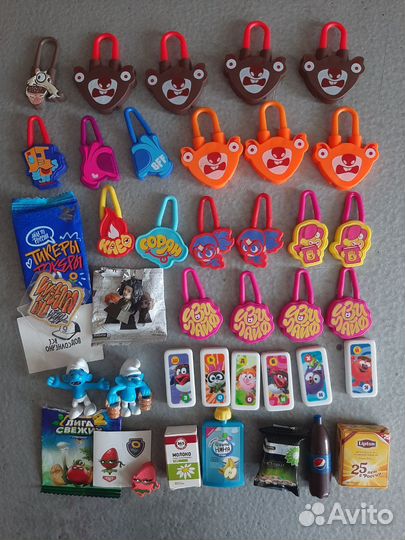 Коллекционные игрушки из Ленты,миксики,липеры и др