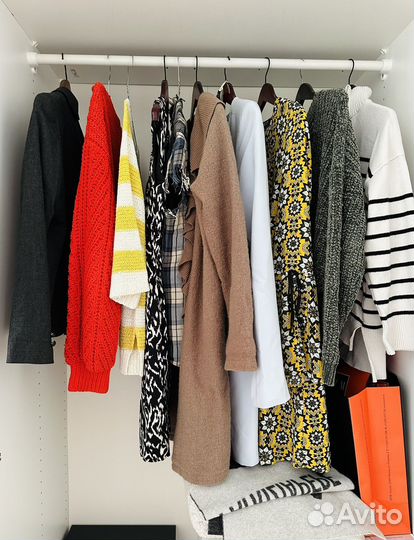 Женская одежда: кофты, платья, кардиганы, 42-44