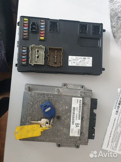 Форд Транзит 2.4 мозги двигателя комплект