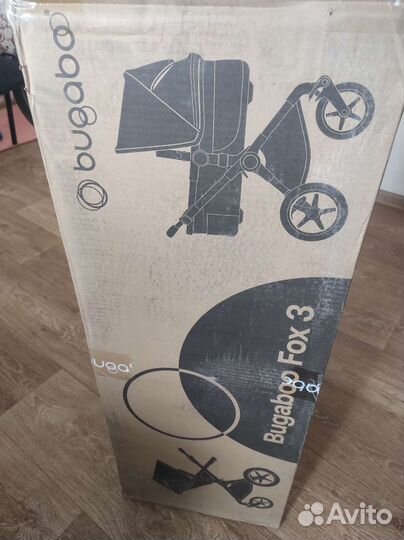 Новая коляска Bugaboo Fox 3 Black/Forest Green