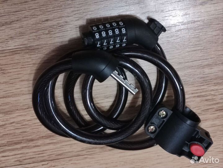 Замок для велосипеда кодовый