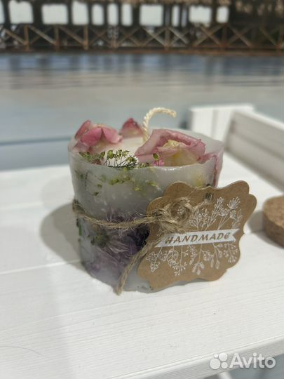 Свечи ручной работы из соевого воска