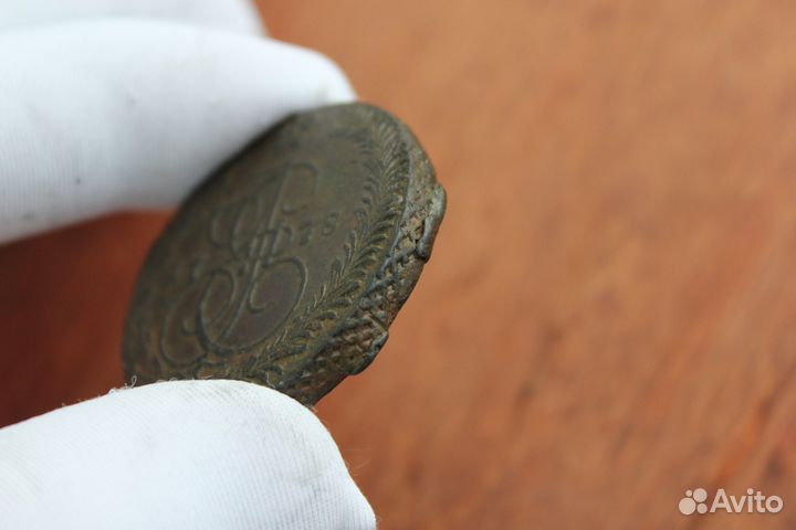 Пять копеек 1778 год 56.3гр Екатерина 2 в Твери