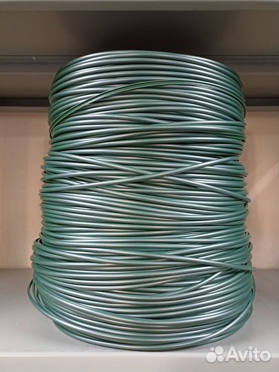 Ротанг (Гатчина) Зеленый перламутр 6 мм