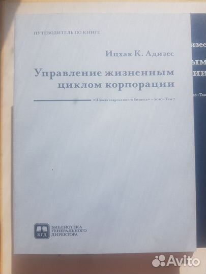 Ицхак К. Адизес управление жизненным циклом корпо