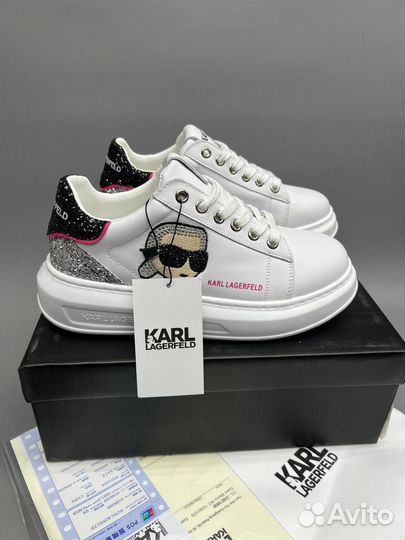 Кеды karl lagerfeld кожа / 36-40