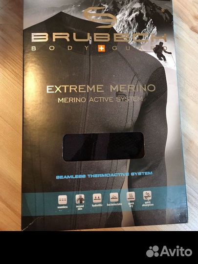 Термокофта новая Brubeck Extreme Merino - M